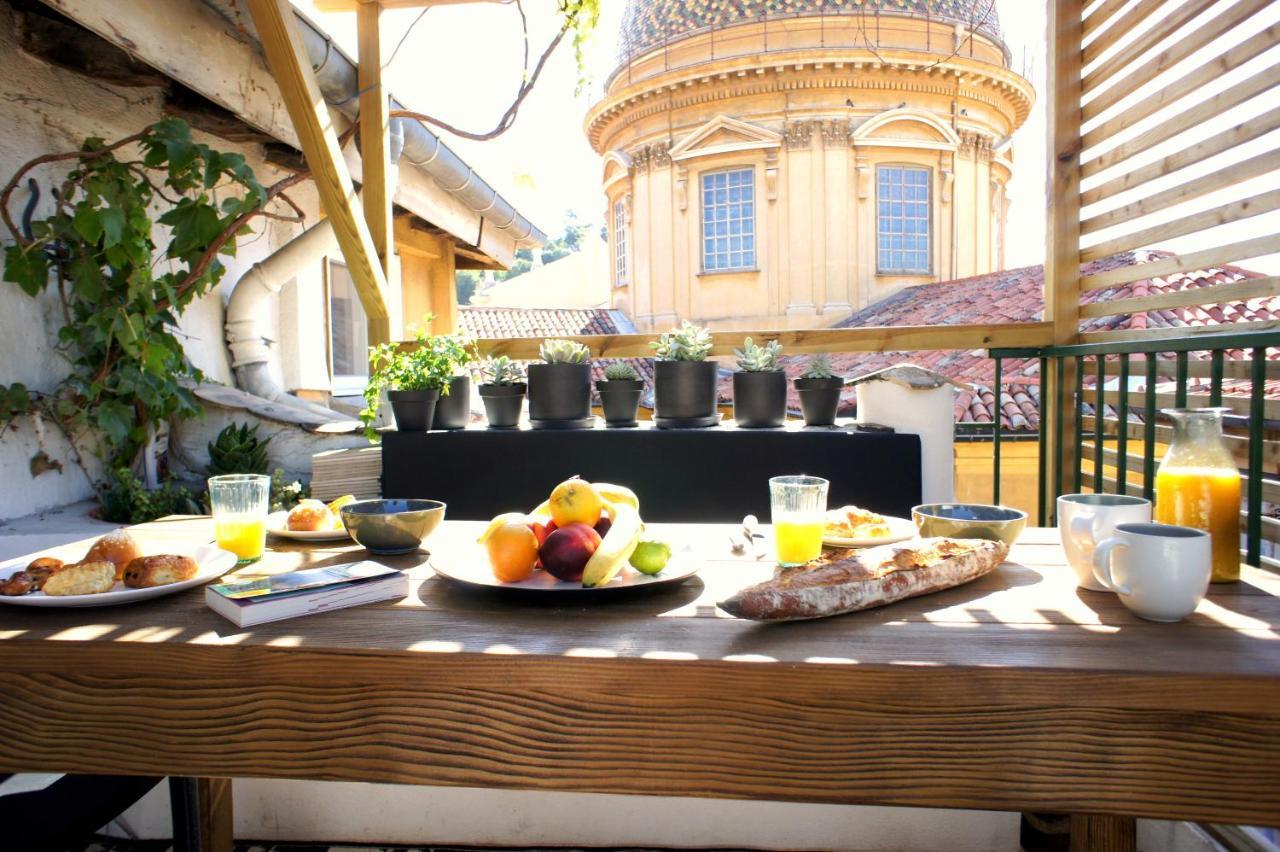 Ze Perfect Place - Vieux Nice - Exceptionnel Appartement - Calme Et Terrasse Avec Vues 外观 照片